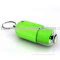 USB Rechargeable LED Torch with Key Ring
